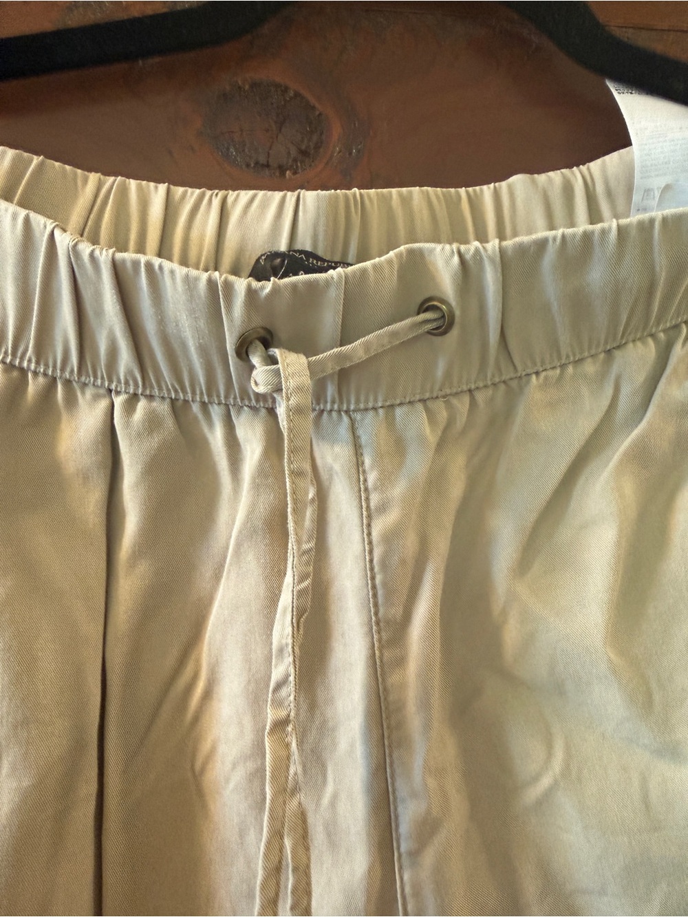 Banana Republic Women's Light Beige Cargo Jogger Pants - Picture 4 of 7